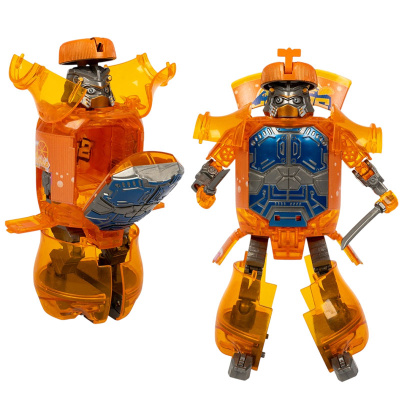 Трансформер 2 в 1 Bondibot бутылка-робот Самурай Bondibon ВВ6543 1